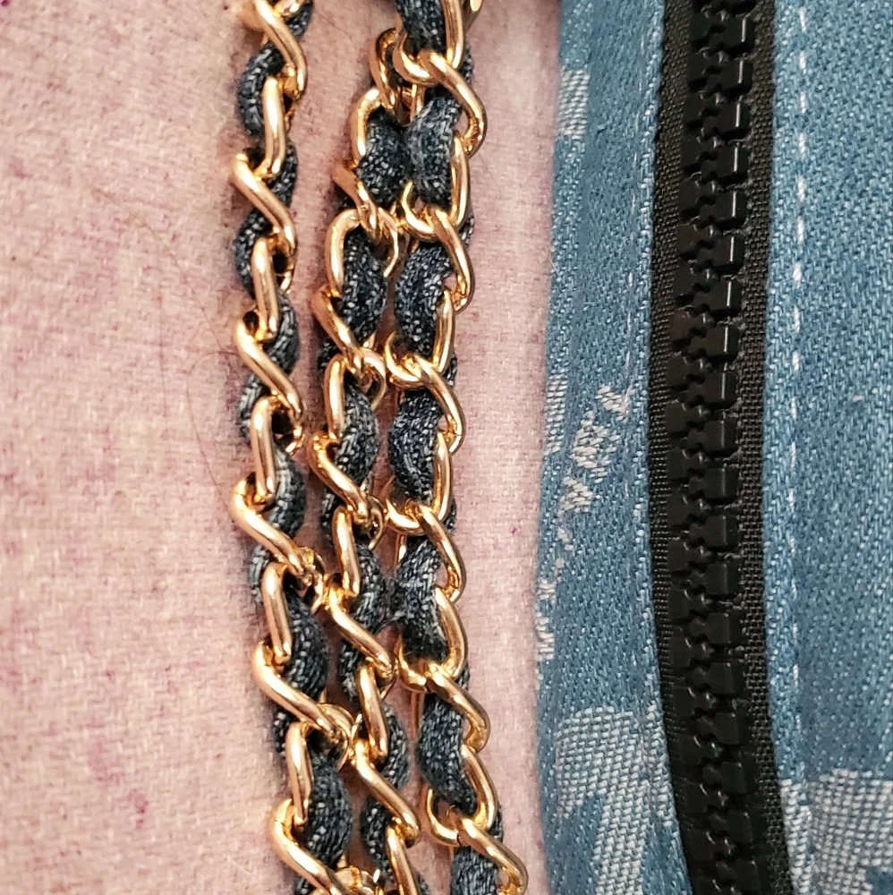 COPY - Chanel Denim Jeans cosmetic bag - Picture 4 of 9